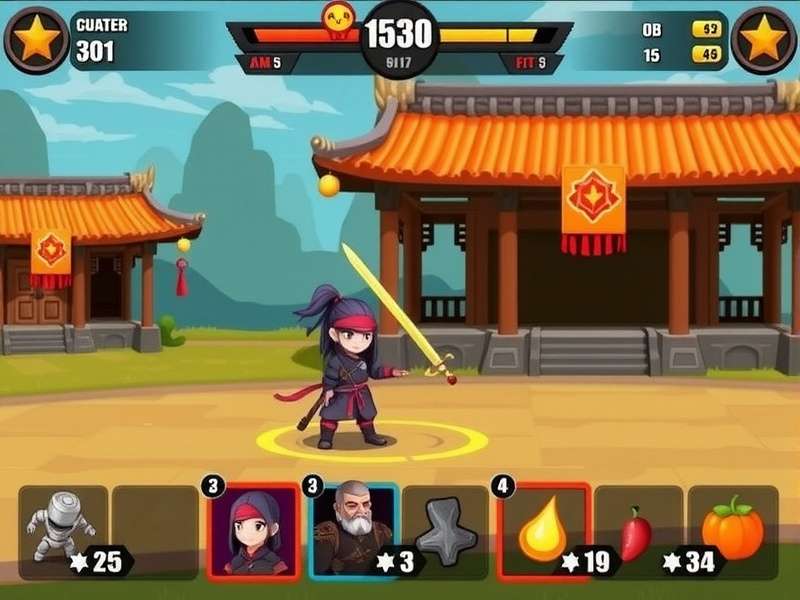 Nutmeg Ninja Clash character selection screen